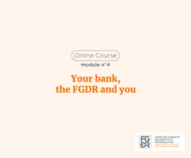 Your bank, the FGDR and you