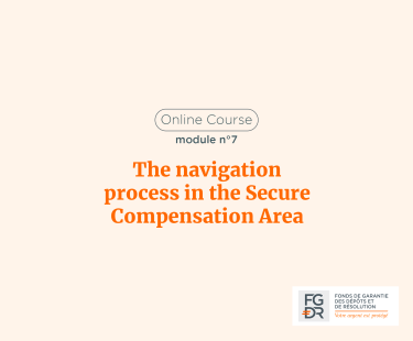 The navigation process in the Secure Compensation Area